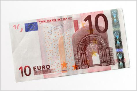 Billet de 10 euros