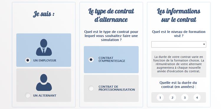 Calculatrice alternance