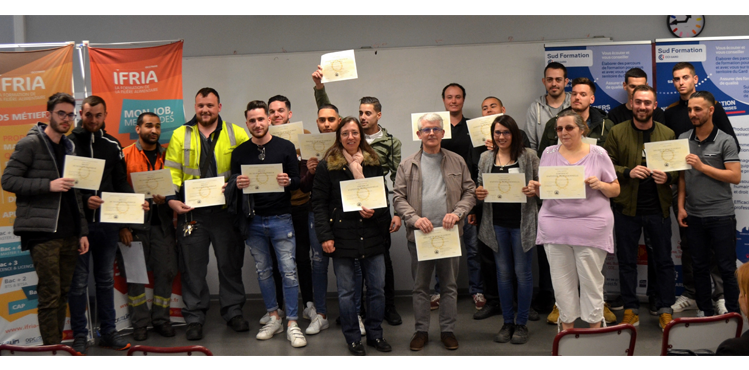 Remise de diplômes filière Industrielle FORMEUM