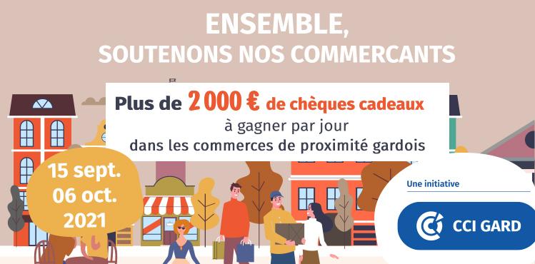 Soutenons nos commerçants septembre 2021