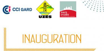 Inauguration bureau CCI Uzès