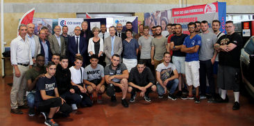 Remise des clés de deux véhicules dernière génération offerts par l’ANFA