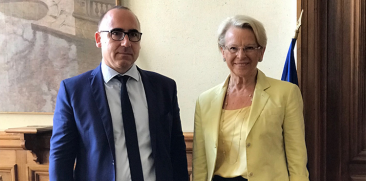 Visite de Madame Michèle Alliot-Marie à la CCI Gard