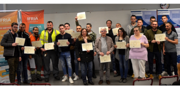 Remise de diplômes filière Industrielle FORMEUM